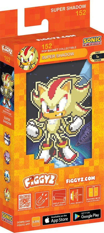 Sonic the Hedgehog (Modern) FiGGYZ Magnet-Sammelfigur Super Shadow 11 cm