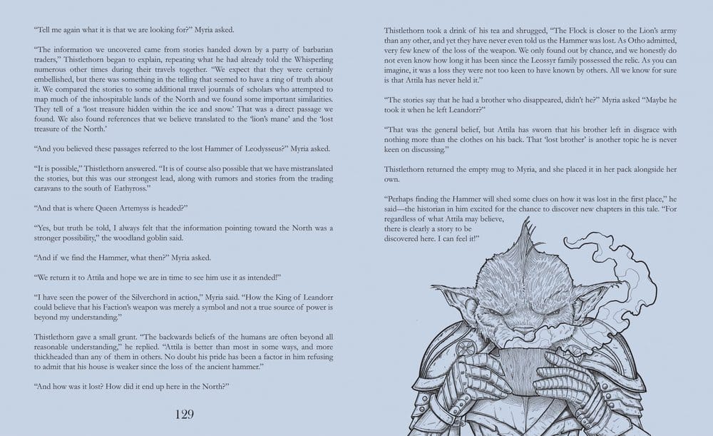 Mythic Legions: Rise of the Dark Four Buch Volume One Hardcover *Englische Version*