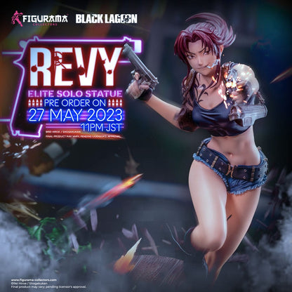 Black Lagoon Elite Exclusive Statue 1/4 Revy 53 cm
