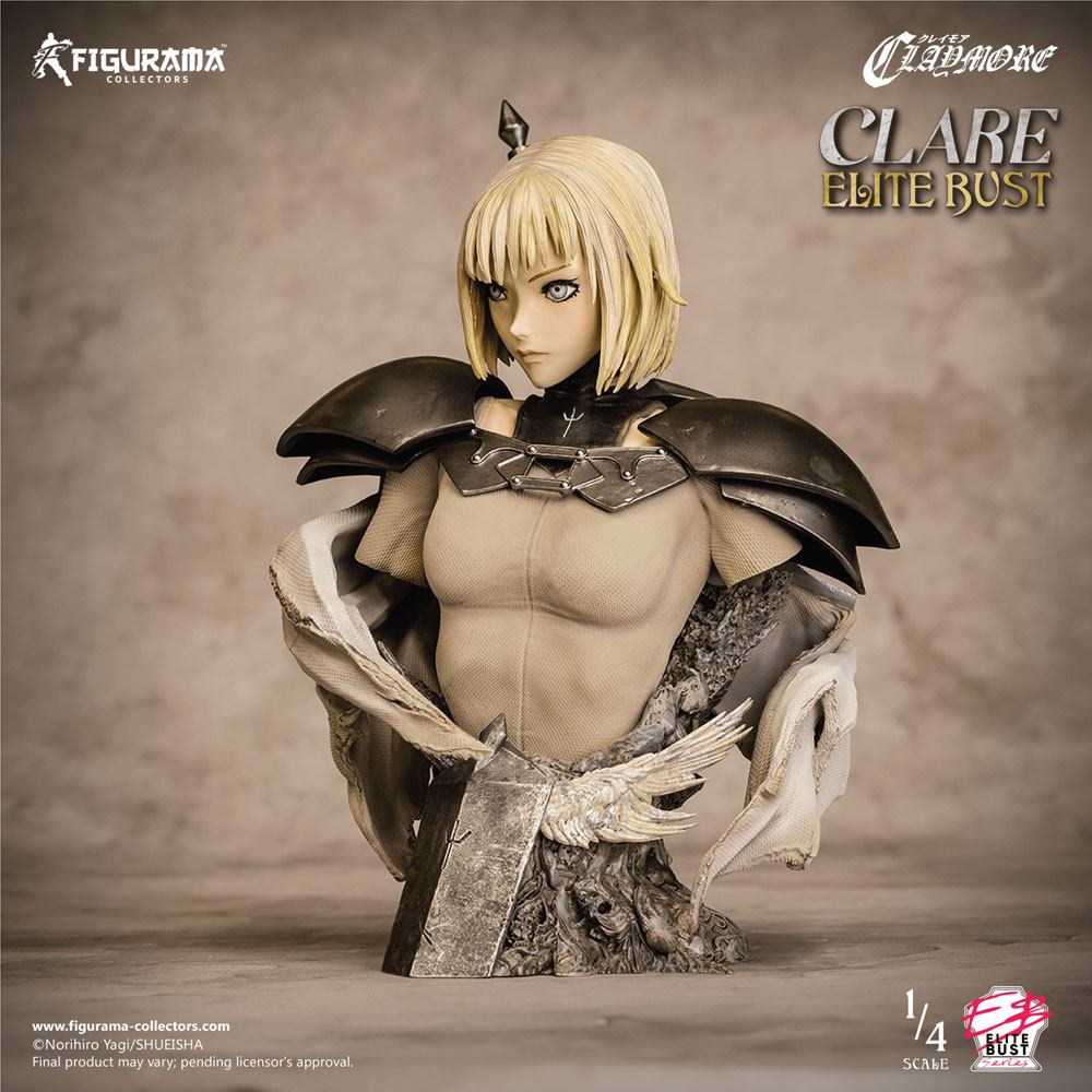 Claymore Elite Büste 1/4 Claire 23 cm