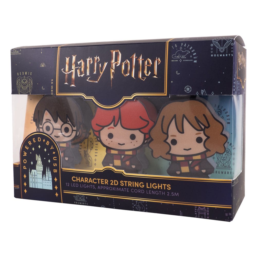 Harry Potter Lichterkette 2D Letter of Acceptance & Hedwig