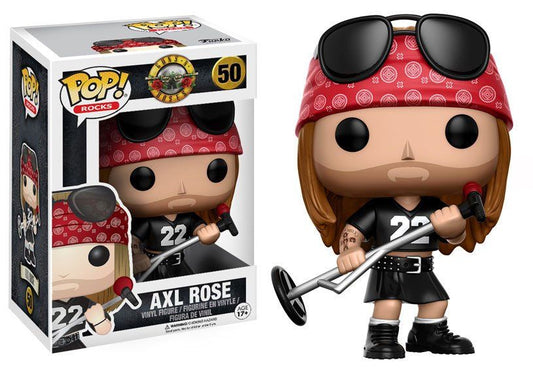 Guns N´ Roses POP! Rocks Vinyl Figur Axl Rose 9 cm