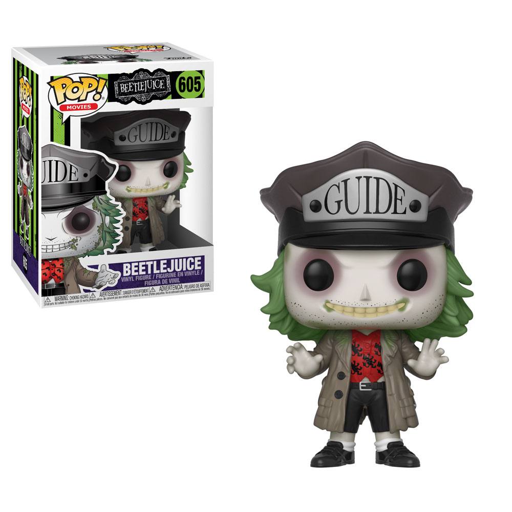 Beetlejuice POP! Horror Vinyl Figur Beetlejuice Guide Hat 9 cm