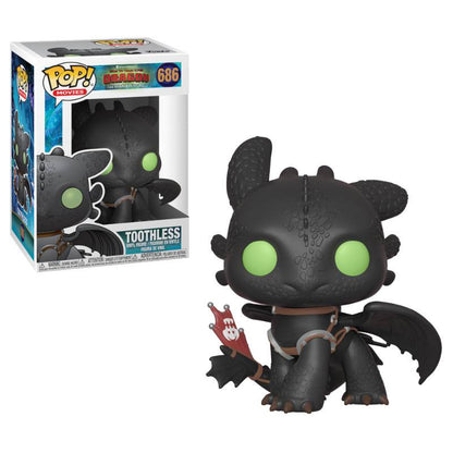 Drachenzähmen leicht gemacht 3 POP! Vinyl Figur Toothless 9 cm