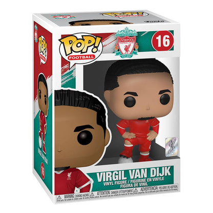 Liverpool F.C. POP! Football Vinyl Figur Virgil van Dijk 9 cm