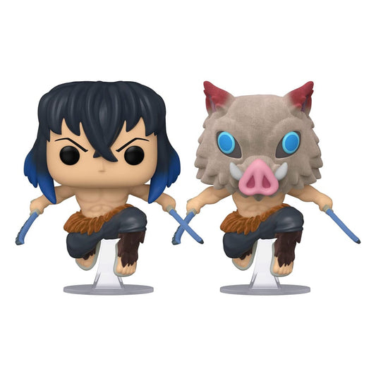 Demon Slayer: Kimetsu no Yaiba POP! Animation Figur InosukeW/Chase(FL) 9 cm Sortiment (6)