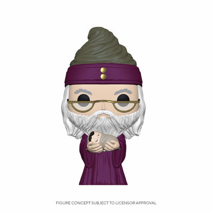 Harry Potter POP! Movies Vinyl Figur Dumbledore w/Baby Harry 9 cm