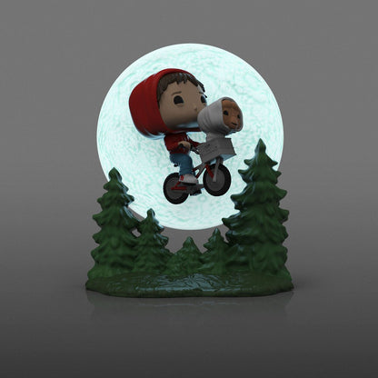 E.T. Der Außerirdische POP! Moment Vinyl Figur Elliot and ET Flying (GITD) 9 cm