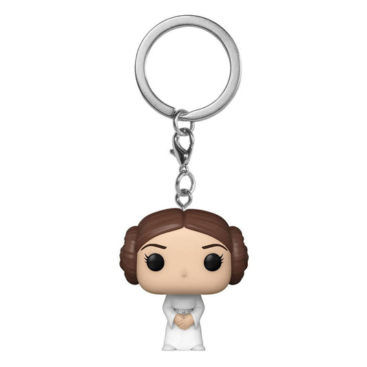 Star Wars Pocket POP! Vinyl Schlüsselanhänger 4 cm Leia Display (12)