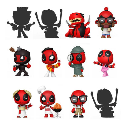 Marvel Comics Mystery Minis Minifiguren 5 cm Display Deadpool 30th Anniversary (12)