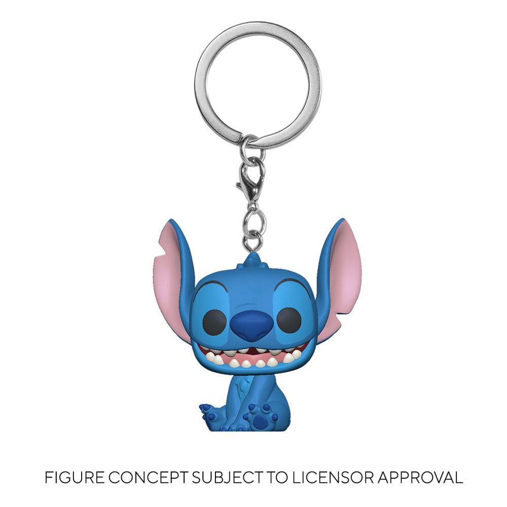 Lilo & Stitch Pocket POP! Vinyl Schlüsselanhänger 4 cm Stitch Display (12)