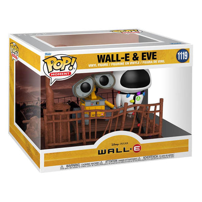 Wall-E POP Moment! Vinyl Figuren 2er-Pack Wall-E & Eve 9 cm