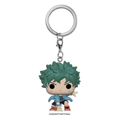 My Hero Academia Pocket POP! Vinyl Schlüsselanhänger 4 cm Deku w/ Gloves Display (12)