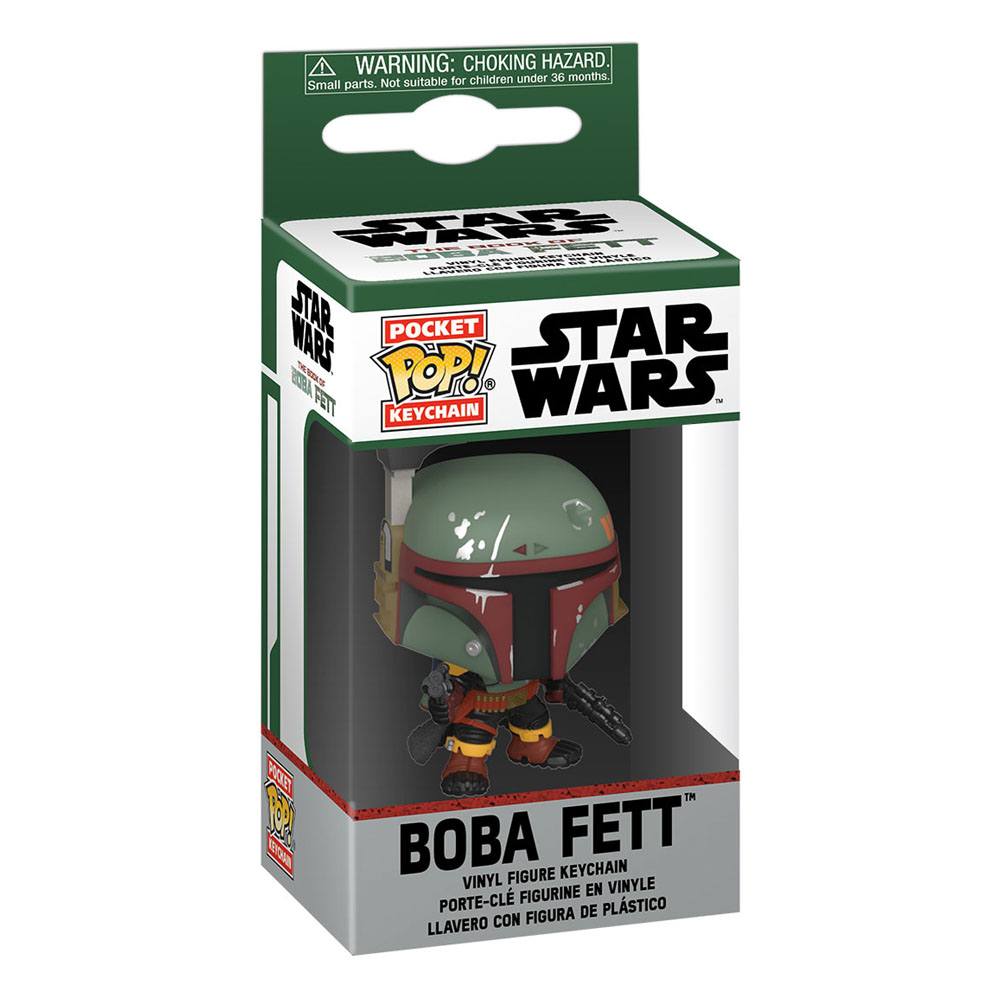 Star Wars The Book of Boba Fett Pocket POP! Vinyl Schlüsselanhänger 4 cm Boba Fett Display (12)
