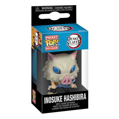 Demon Slayer Pocket POP! Vinyl Schlüsselanhänger 4 cm Inosuke Display (12)