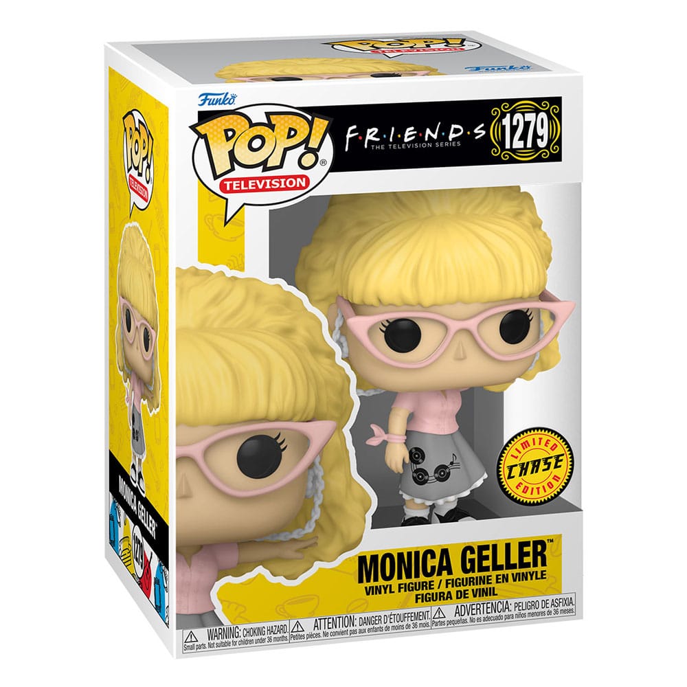 Friends POP! TV Vinyl Figuren Waitress Monica 9 cm Sortiment (6)