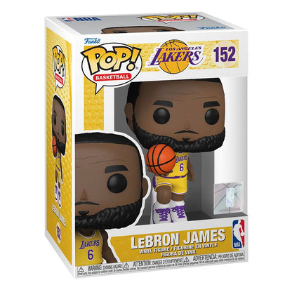 NBA POP! Sports Vinyl Figur LeBron James (Lakers) 9 cm