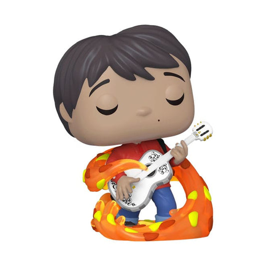 Coco POP! Disney Vinyl Figur Miguel w/guitar (Glow-in-the-Dark) 9 cm