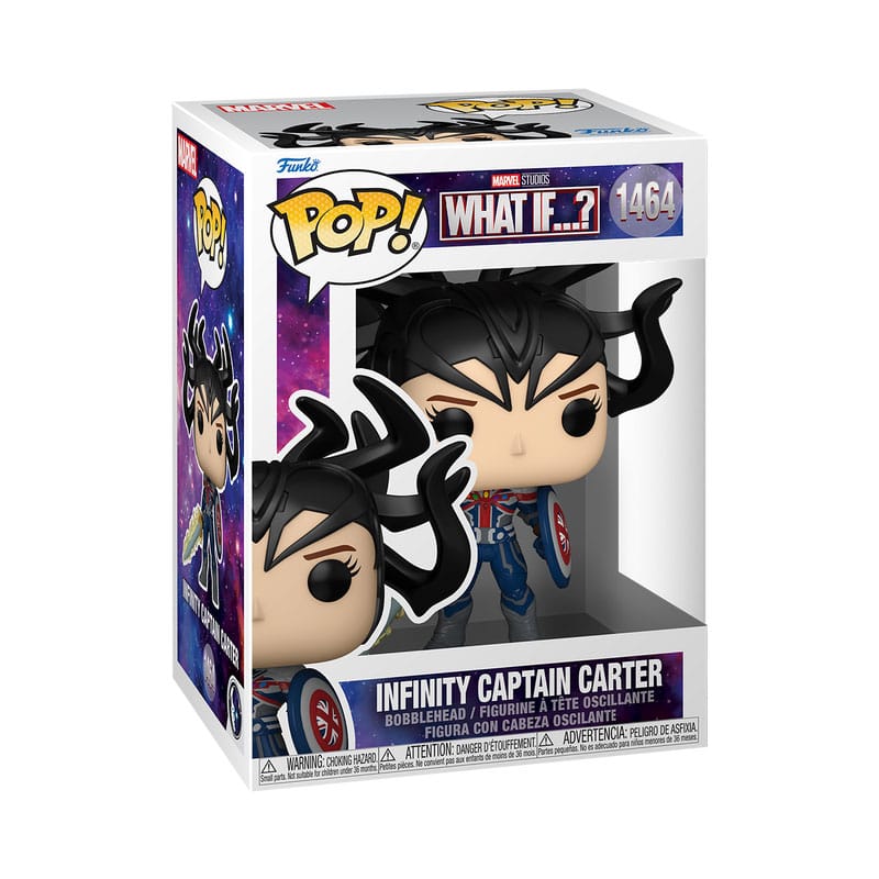 What If...? POP! Animation Vinyl Figur Infinity Captain Carter 9 cm
