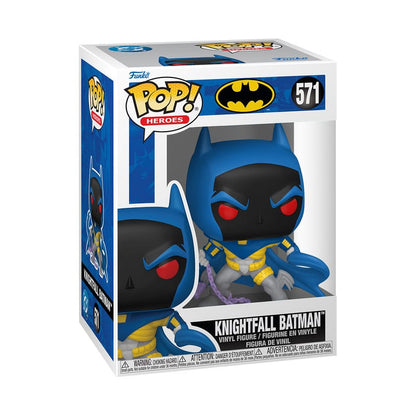 DC Thru The Years POP! Heroes Vinyl Figuren Knightfall Batman(90's) 9 cm