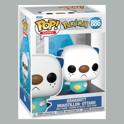 Pokemon POP! Games Vinyl Figur Oshawott (EMEA) 9 cm