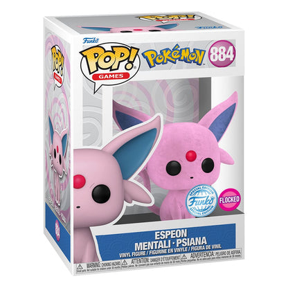 Pokémon POP! Games Vinyl Figur Flocked Espeon 9 cm