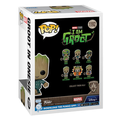 Ich bin Groot POP! Vinyl Figur Groot PJs (dancing) 9 cm