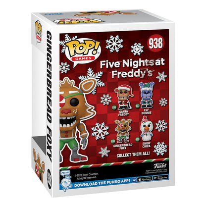 Five Nights at Freddy's POP! Games Vinyl Figur Holiday Foxy 9 cm