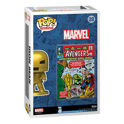 Marvel POP! Comic Cover Vinyl Figur Avengers #1 9 cm
