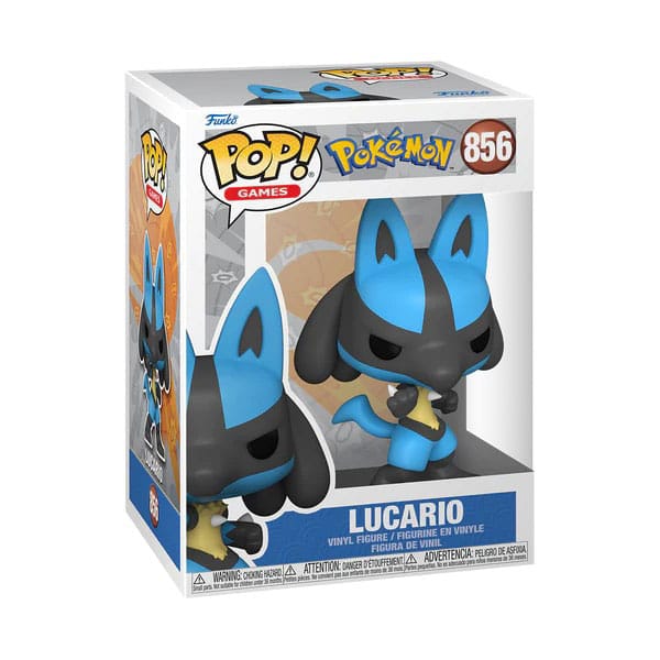 Pokémon POP! Games Vinyl Figur Lucario(EMEA) 9 cm