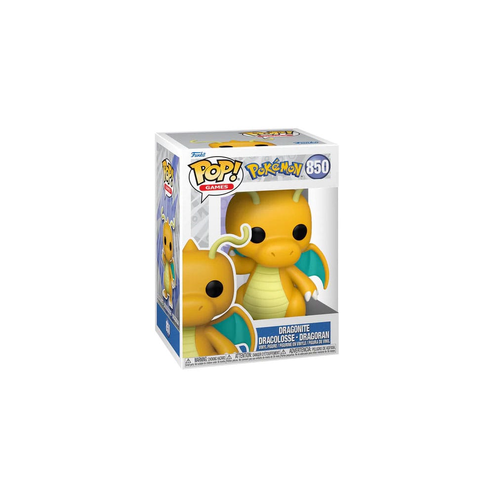 Pokémon POP! Games Vinyl Figur Dragonite(EMEA) 9 cm