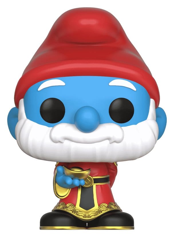 Die Schlümpfe POP! Vinyl Figur Papa Schlumpf Exklusive Edition 9 cm