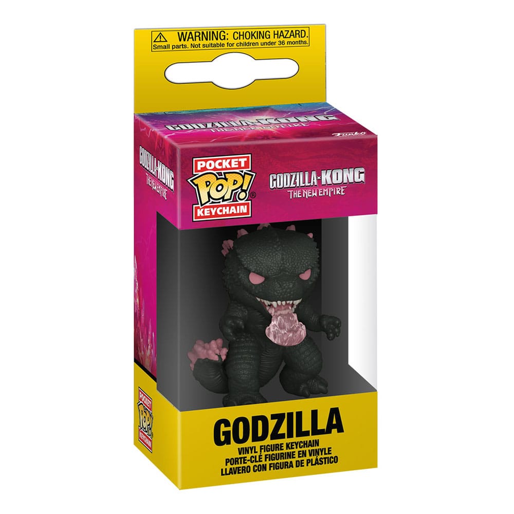 Godzilla vs. Kong 2 POP! Vinyl Schlüsselanhänger 4 cm Godzilla Display (12)