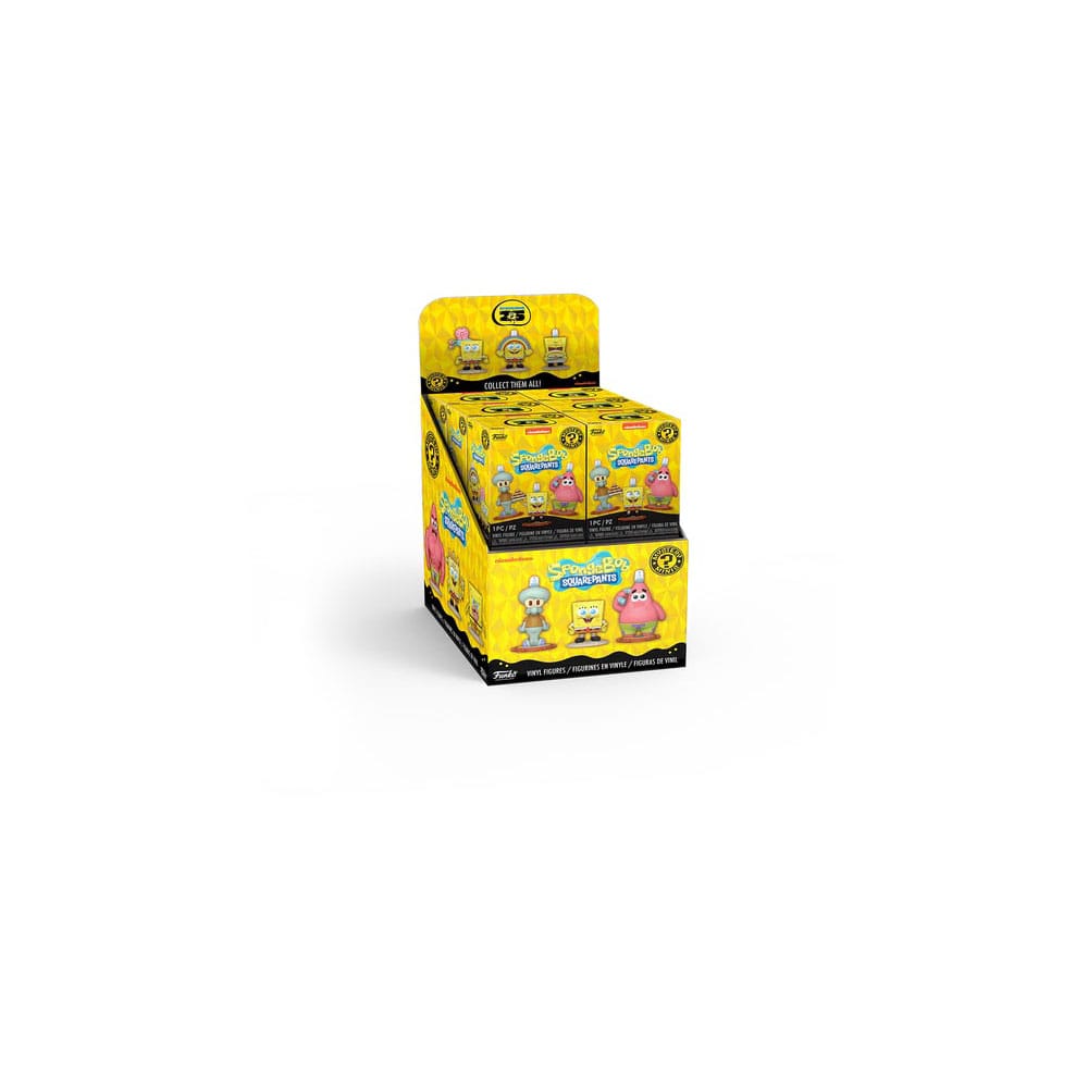 SpongeBob SquarePants Mystery Minis Minifiguren 25th Anniversary 5 cm Display (12)
