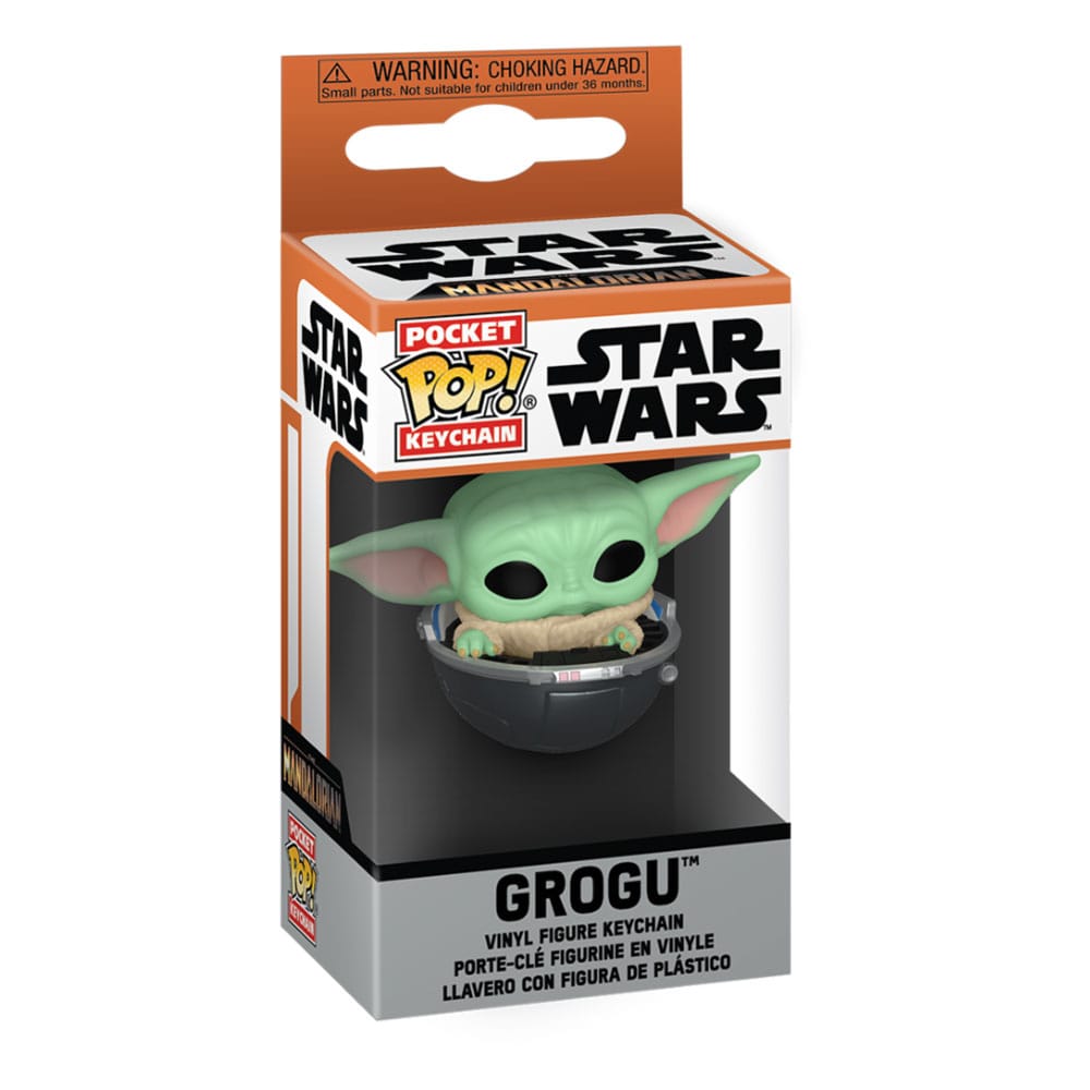 Star Wars: The Mandalorian POP! Vinyl Schlüsselanhänger 4 cm Grogu Display (12)