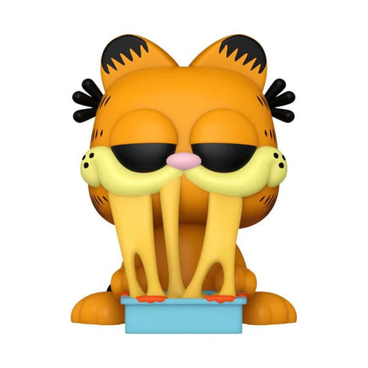 Garfield POP! Comics Vinyl Figur Garfield w/Lasagna Pan 9 cm