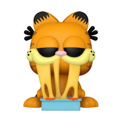 Garfield POP! Comics Vinyl Figur Garfield w/Lasagna Pan 9 cm