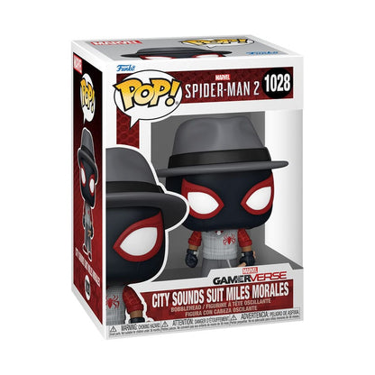 Spiderman 2 POP! Games Vinyl Figur City Sounds Miles 9 cm