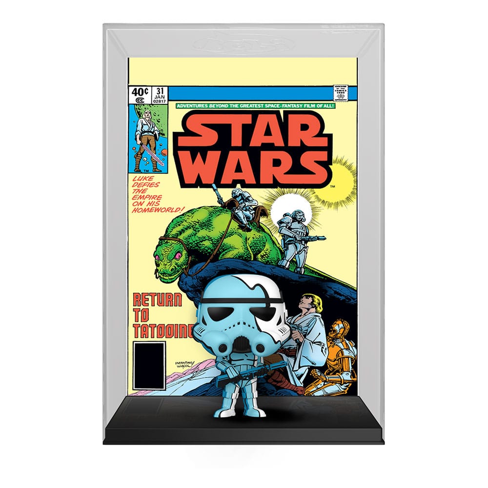 Star Wars POP! Comic Cover Vinyl Figur Stormtrooper (1977) #31 9 cm