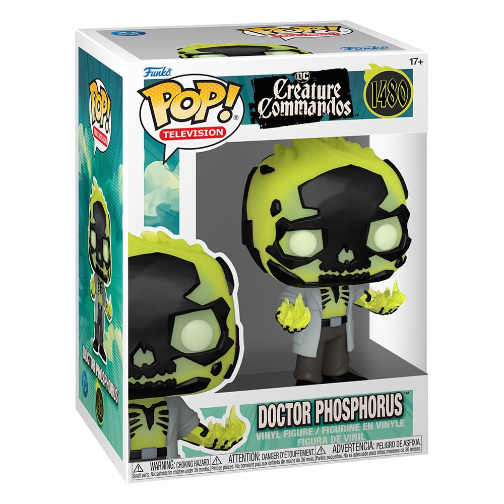 Creature Commandos POP! TV Vinyl Figur Dr. Phosphorus 9 cm