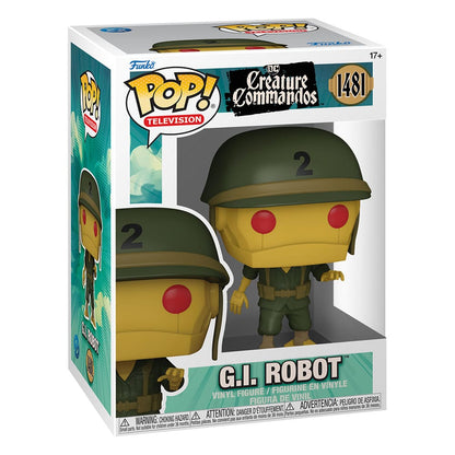 Creature Commandos POP! TV Vinyl Figur G.I. Robot 9 cm