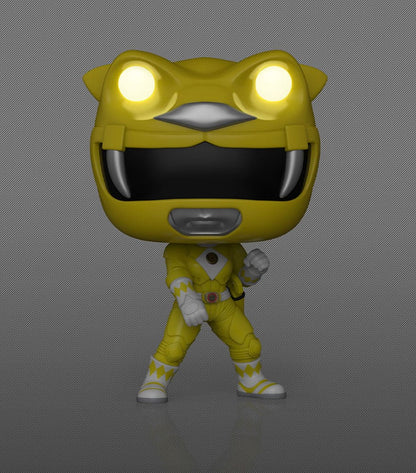 Power Rangers - Der Film POP! Movies Vinyl Figuren Yellow Ranger (GITD) 9 cm