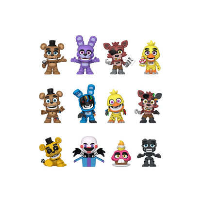 Five Night's at Freddy Mystery Minis Minifiguren FNAF (10y Anniversary) 5 cm Display (12)