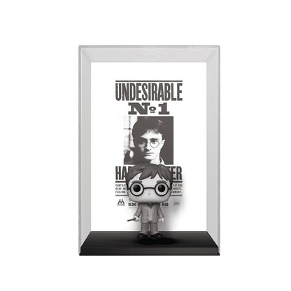 Harry Potter POP! Comic Cover Vinyl Figur Harry Wanted Poster 9 cm