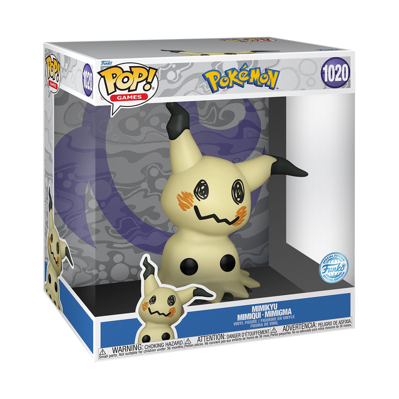 Pokemon Super Sized Jumbo POP! Vinyl Figur Mimikyu 25 cm