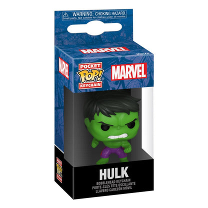Marvel POP! Vinyl Schlüsselanhänger 4 cm New Classics -Hulk Display (12)