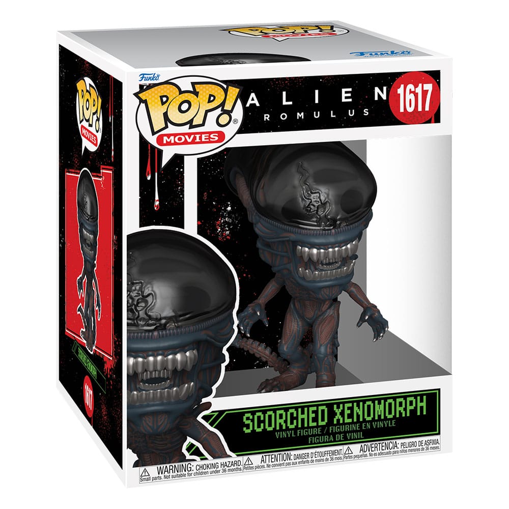 Aliens Romulus Super Sized POP! Animation Vinyl Figur Scorched Xenomorph 15 cm
