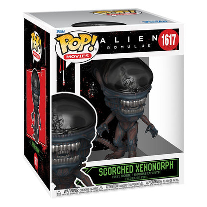 Aliens Romulus Super Sized POP! Animation Vinyl Figur Scorched Xenomorph 15 cm