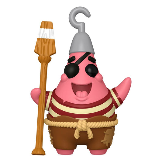SpongeBob Schwammkopf POP! Vinyl Figur Patrick Star (Pirate) 9 cm
