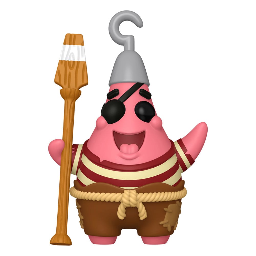 SpongeBob Schwammkopf POP! Vinyl Figur Patrick Star (Pirate) 9 cm